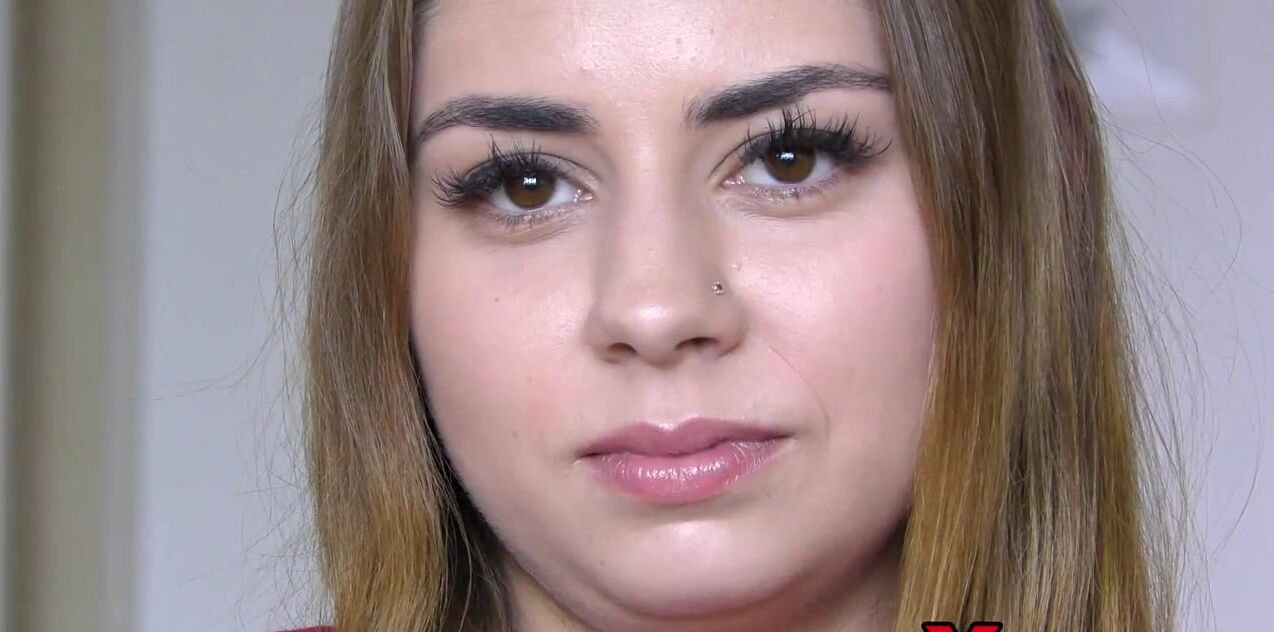 19 летняя Юлия на порно кастинге